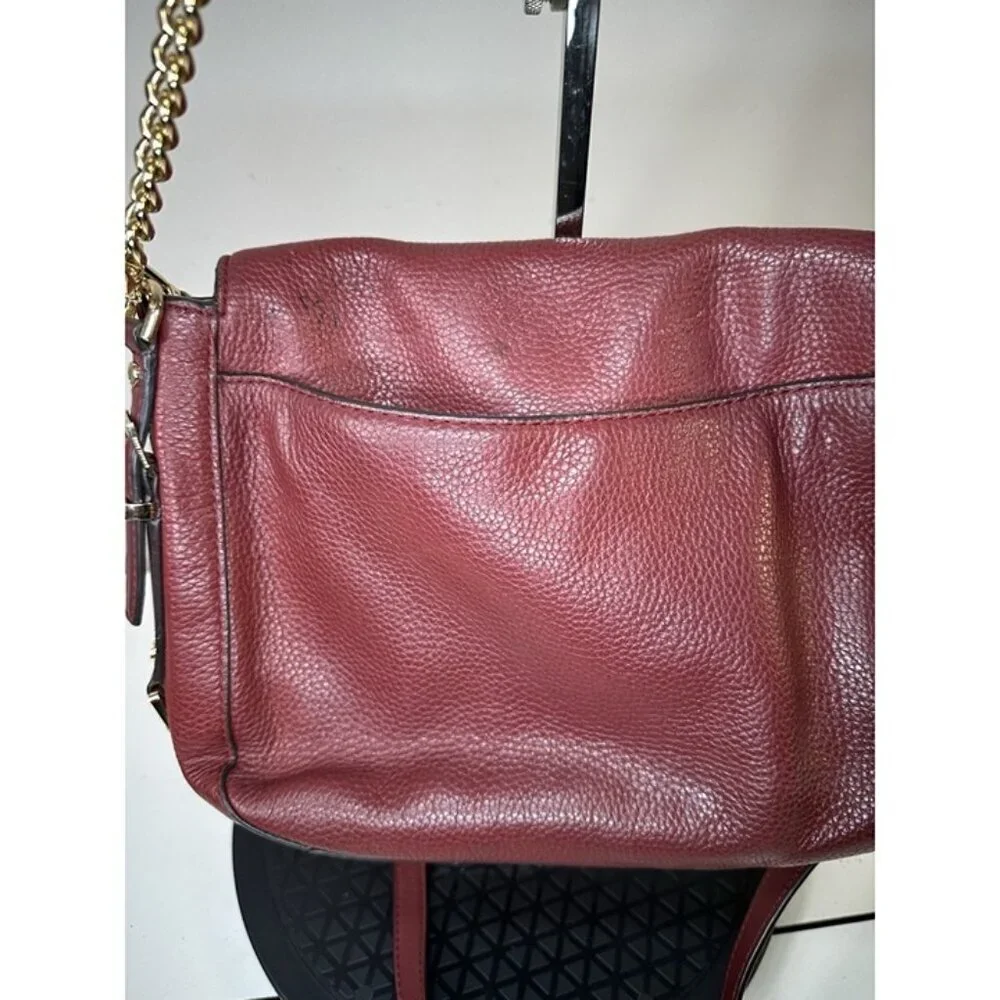 Michael Kors handbag Black Leather/Gold Detail